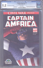 Captain America 25 CGC 9.8 Wizard World variant Civil War picture