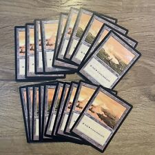 Magic: The Gathering MTG - Urza’s Saga - Lot of Plains Land Cards - 20x Total picture