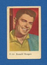 1958 Dutch Gum Card P #135 Ronald Reagan picture