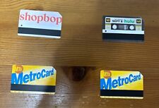 Set Of 4 MTA Limited Edition Metrocard picture