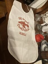 Vintage Philadelphia Original Old Bookbinders Restaurant Lobster Bib.  NWOT picture