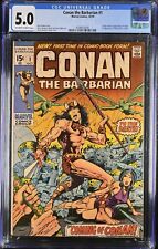 Conan The Barbarian (1970) #1 CGC VG/FN 5.0 1st Conan and King Kull Marvel 1970 picture