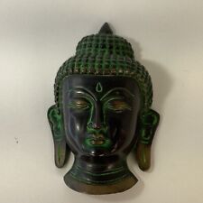 Exotic brass India lord Buddha hangable idol head  picture
