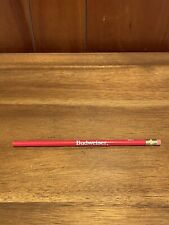 Anheuser Busch Inc Budweiser red vintage pencil beer picture
