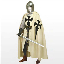 Medieval Crusader Cape Burqa Europe Retro Knight Heraldic Burqa picture
