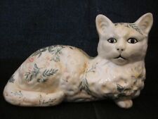 Cat Ceramic Figurine MAM Originals Fort Worth TX Vintage 6 1/2