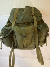 Vintage US Military Nylon Combat Large Field Alice Pack With LC-1 Metal Frame picture