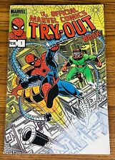 THE OFFICIAL MARVEL COMICS TRY OUT BOOK #1 1983 SPIDER-MAN DOCTOR OCTOPUS HUGE picture