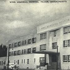 Vintage Palmer, MA Postcard Wing Memorial Hospital Massachusetts Unposted picture