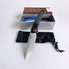 -Classic CPM-S30V Mini Crooked River | Benchmade 15085 New Folding Knife- picture