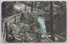 Vtg Post Card Calendo Falls, Delaware Water Gap, PA. G37 picture