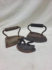 Antique Flat Cast Iron Irons picture