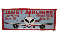 USAF Black Ops Special Projects Division Area 51 Janet Airlines 737 Patch New picture
