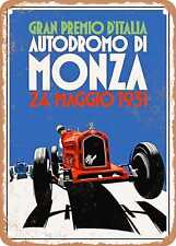 METAL SIGN - 1931 Italian Grand Prix at the Monza Autodrome on May 24th, 1931 picture