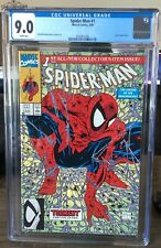 Spider-Man #1 CGC 9.0 White Pages 1990 DIRECT Edition Todd McFarlane Iconic   picture