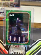 2024 Topps Sapphire Star Wars Duel of the Fates Darth Maul Green /99 #DF-16 picture