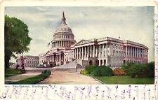 The Capitol Washington D.C. Undivided Postcard c1901-1906 picture