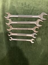 5  Craftsman V & VV Series USA Double Open End SAE Wrench Set 1/4- 3/4 picture