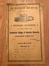1902 Deposit JOURNAL Banking Commercial College of Kentucky University LEXINGTON picture
