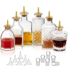 SuproBarware 6 Packs Bitters Bottle for Cocktails - Glass Dasher Bottles with... picture