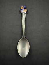 Vintage Dominica Silver Plated Souvenir Spoon picture