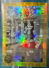 THE FED 🔥 /10 🔥 2023 Cardsmiths Currency S2 Gold Gemstone REFRACTOR #58 picture
