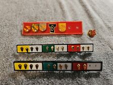 Vtg Awana Service Pins With Back Clasps 1yr-4yrs 4