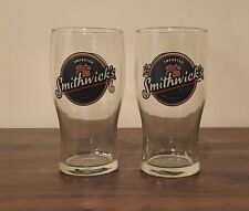 Smithwick's Irish Ale 20 oz Tulip Beer Pint Glasses Ireland  picture