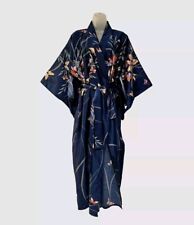 vintage Butterfly Japanese kimono robe M picture