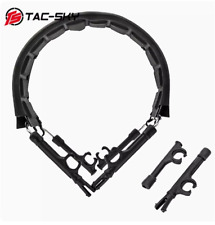 TAC-SKY New Peltor Comtac 3 C2 C3 Metal Headband Brackets Replace Support Black picture