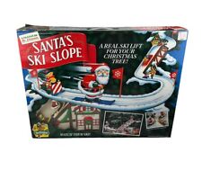 Vintage Mr. Christmas Santa's Ski Slope Ski Lift Ski Slope Toy In Sealed Box picture