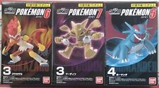 RARE Pokémon Shodo Lot 3” In Bandai Figure Set Infernape Alakazam and Salamence picture