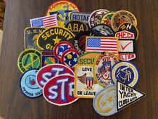 MIXED LOT OF A SOME MILITARY & OTHER PATCHES .... A NICE GROUP.  25+ PIECES. picture