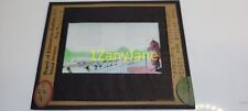 J23 HISTORIC Glass Magic Lantern Slide SHE CALLED HER LITTLE COTTONTAIL TOGETHER picture