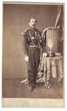CDV Photo Colonel Artillery Jean Baptiste de Mecquenem Future General 1865 picture