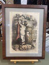 CHRISTMAS Prints Thomas Nast SANTA CLAUS Harper's Weekly 1876 Archival Framed picture
