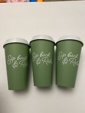 Tasse cup set Of 3 Plastic Reusable  picture