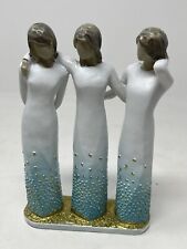  By My Side Sculpture Exquisite Three Women Figurine Minature Ladies Statue picture