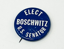 Elect Boschwitz U.S. Senator Minnesota Campaign Pin Pinback Button Vintage 1978 picture