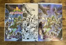 MIGHTY MORPHIN POWER RANGERS THE RETURN #3 FOIL/B&W Trade ESCORZA EXCLUSIVE picture