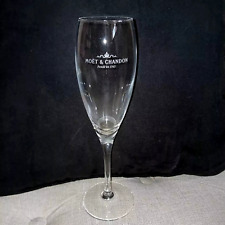 Moet & Chandon Champagne Flute Etched Crystal Bow 1743 France Rare  picture
