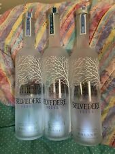 3 belvedere vodka lighted liqour EMPTY BOTTLE picture