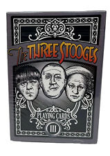 The Three Stooges Officially Licensed Collectable Playing Cards Limited Edition picture