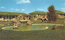 Plessisville Quebec Canada 1960s Postcard Roadside Motel A La Claire Fontaine picture