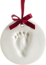 Earhead Babyprints Christmas Ornament, Baby'S First Christmas Holiday Keepsake,  picture