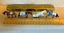 Winners Choice Micro Horses Apaloosa Set of 4 1996 picture