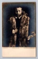 RPPC-Portrait Of A Man, Painting, Antique, Vintage Postcard picture
