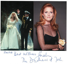 Sarah, The Duchess of York Authentic Autographed Signed 8x8 Photo Display picture