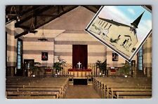 Mather Field CA-California, Church, Religion, Antique Vintage Souvenir Postcard picture