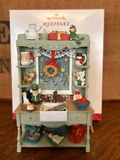 2014 Limited Edition Hallmark Keepsake Mr.s Claus's Kitchen Sink Ornament picture